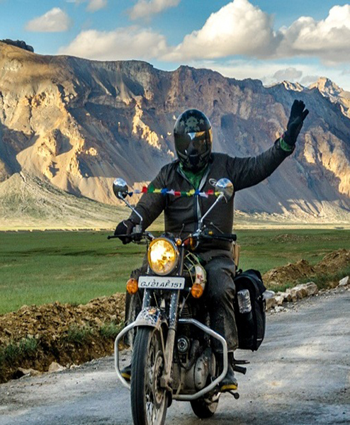 Ladakh Motorbike 